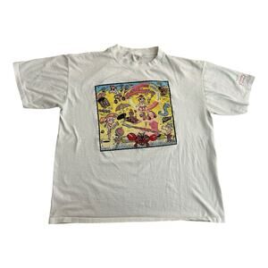 Vintage 7up Seven Up Uncola Island‎ Mens XL Shirt Single Stitch